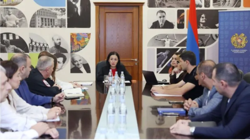 Քննարկվել են սպորտային մարմնամարզության Եվրոպայի 2027 թվականի առաջնության նախապատրաստական աշխատանքները